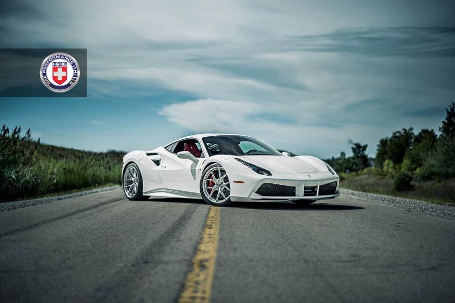  Ferrari 488 GTB on HRE Wheels (HRE P101) 2016 года  (фото 4 из 13)